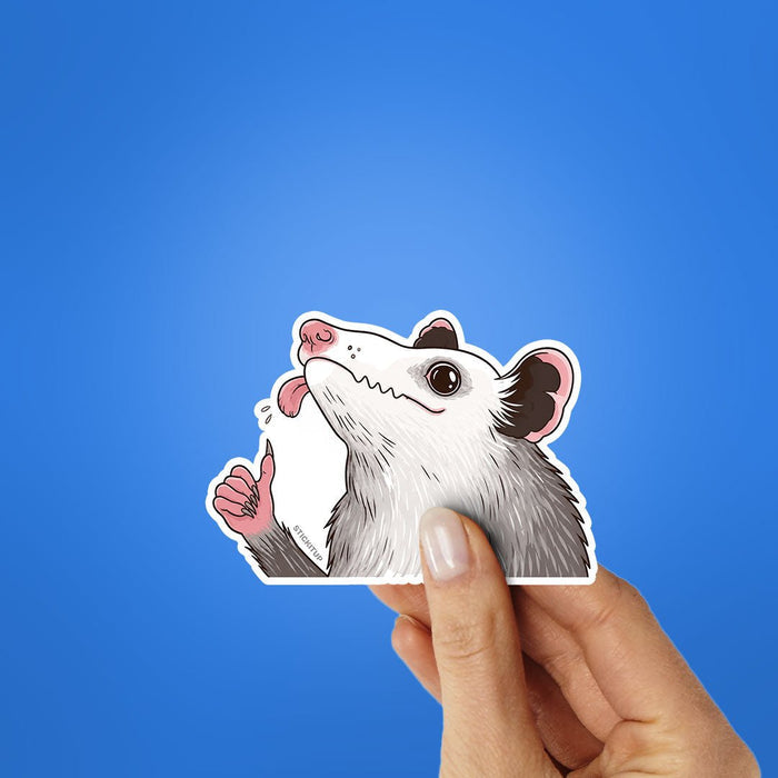 Cute Opossum Sticker - Stickers | STICK IT UP