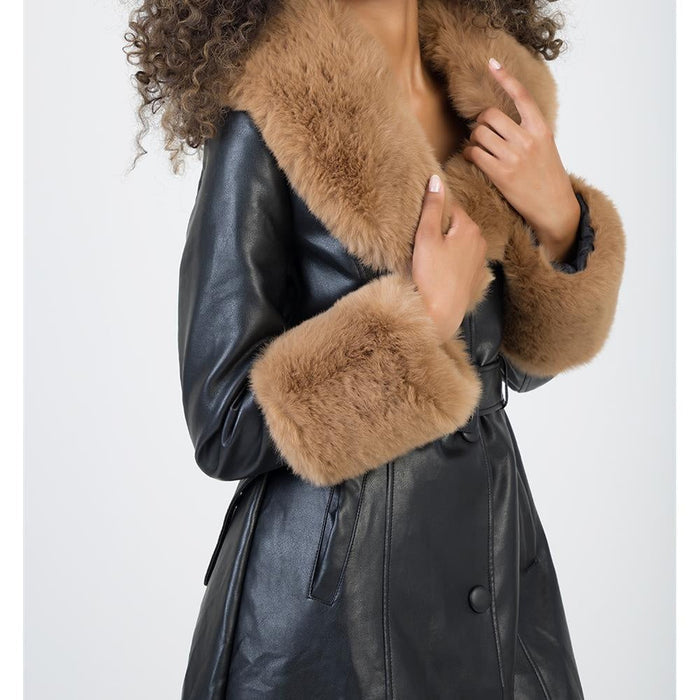 Dealer Breaker Faux Fur Coat (Sissy Boy)