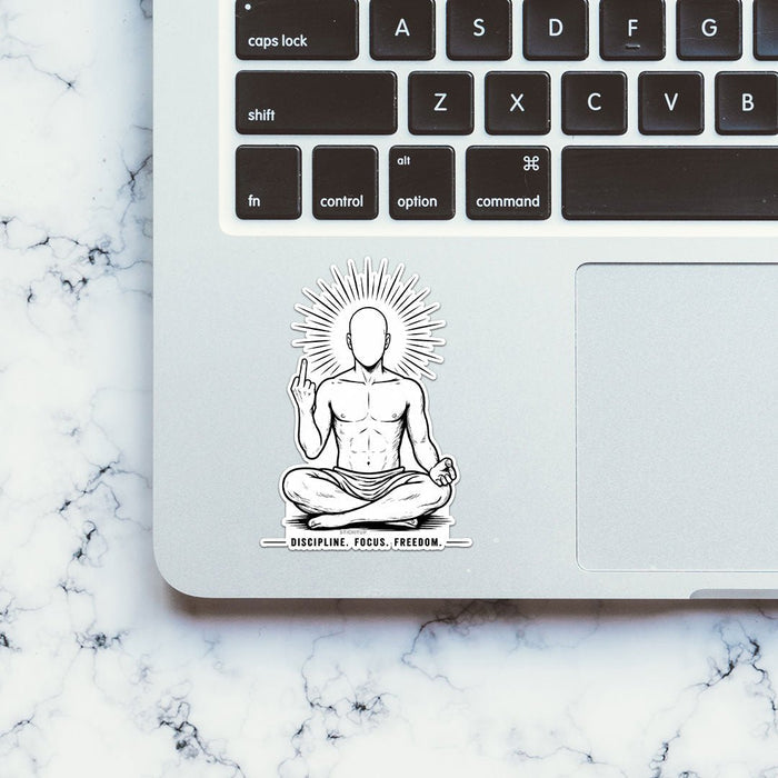 Discipline Focus Freedom Sticker - Stickers | STICK IT UP