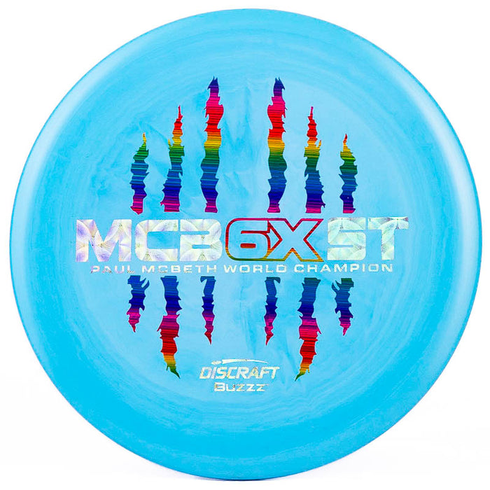 Discraft Paul Mcbeth 6x Claw Mc Beast Buzzz Blue | Rainbow Lasers |  175g-176g