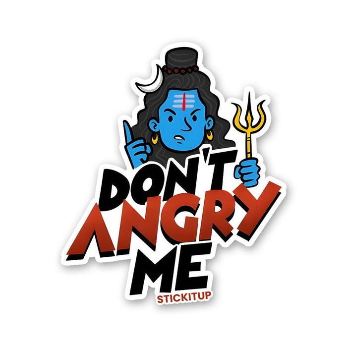 DON'T ANGRY ME Sticker - Stickers | STICK IT UP