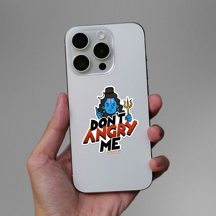 DON'T ANGRY ME Sticker - Stickers | STICK IT UP