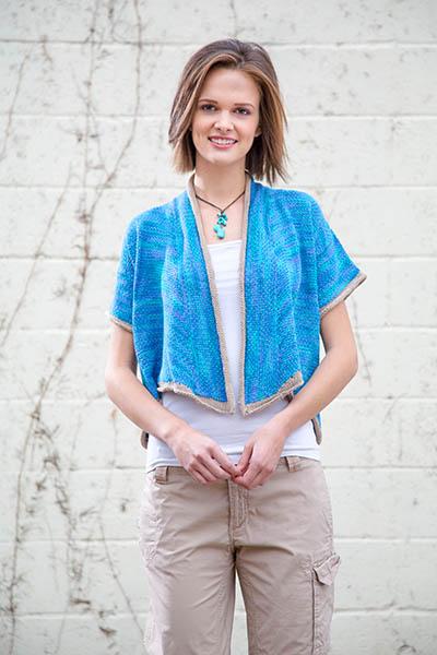 Drape Front Cardi Pattern Universal Yarn