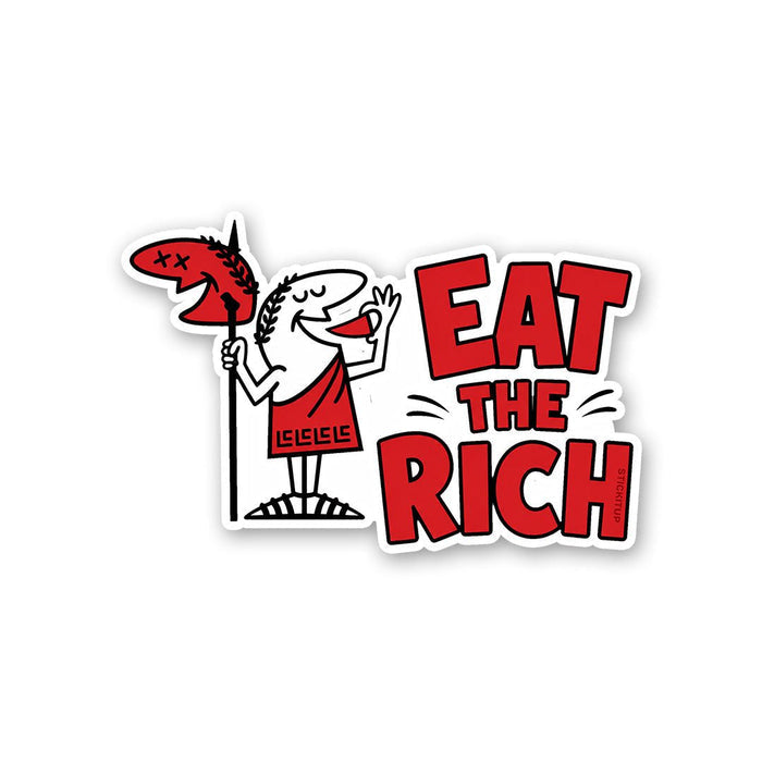 Eat the Rich Sticker - Stickers | STICK IT UP