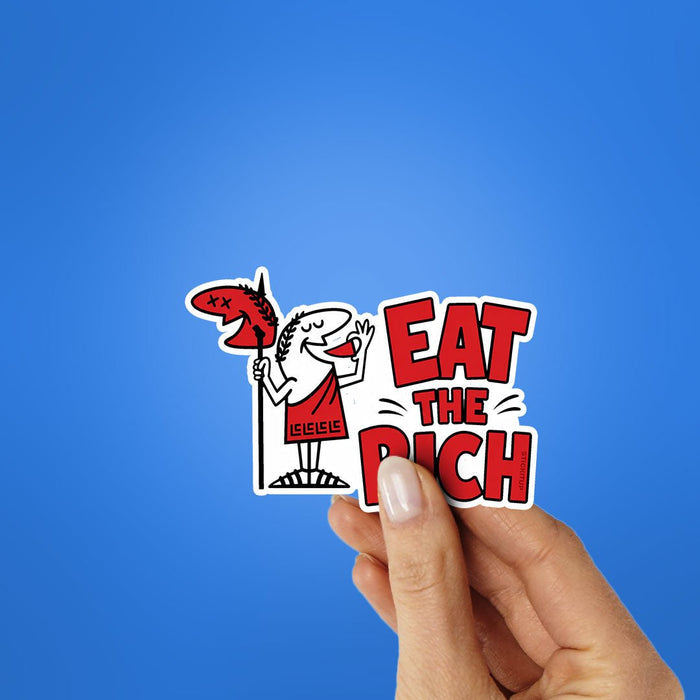 Eat the Rich Sticker - Stickers | STICK IT UP