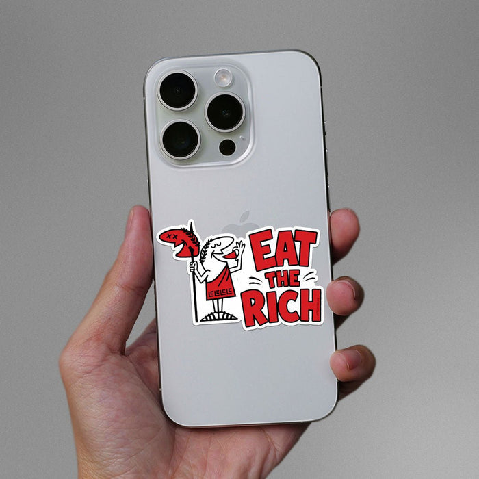 Eat the Rich Sticker - Stickers | STICK IT UP
