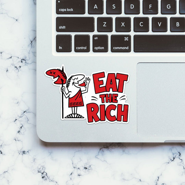 Eat the Rich Sticker - Stickers | STICK IT UP