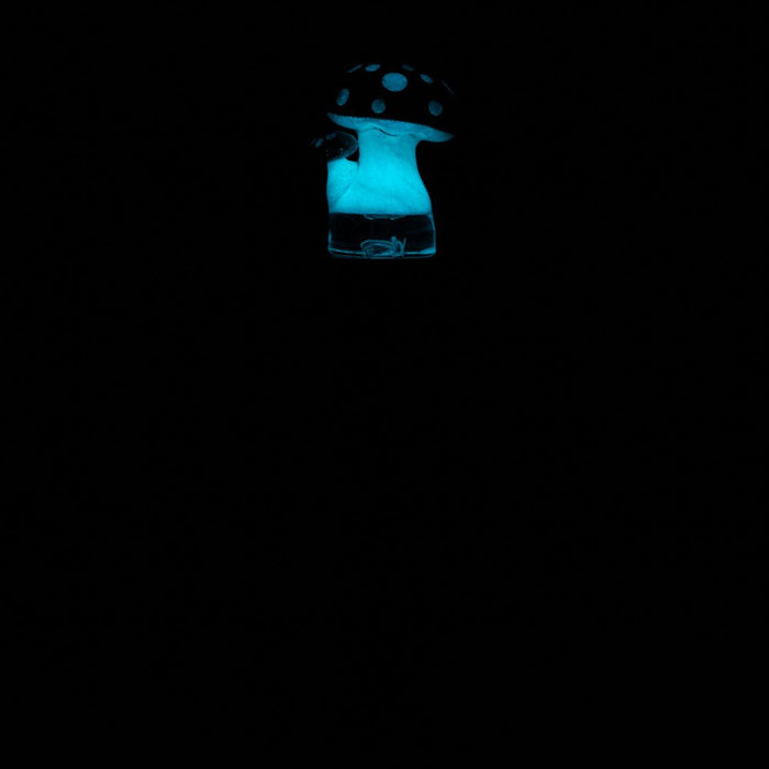Empire's red mushroom pivot mouth piece glowing in the dark