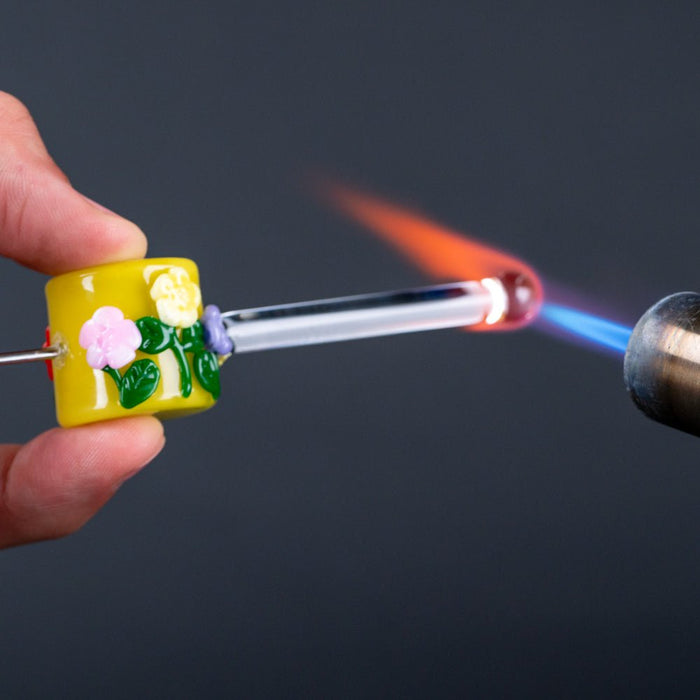 Empire Glassworks Sunshine Garden Poker Wand