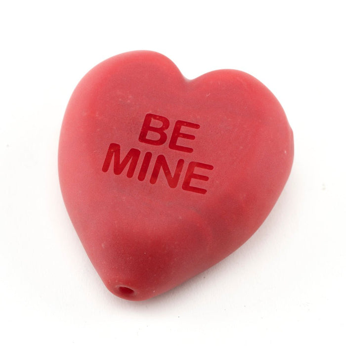 Empire Glassworks Valentines Candy Heart Pipe