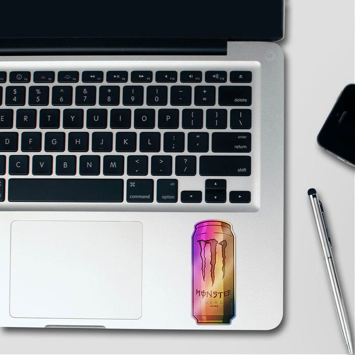 Energy Drink Can Graphic Holographic Stickers - Holographic stickers | STICK IT UP