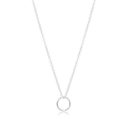 Enewton - 16in Necklace Sterling - Halo Charm - Sterling - Findlay Rowe Designs