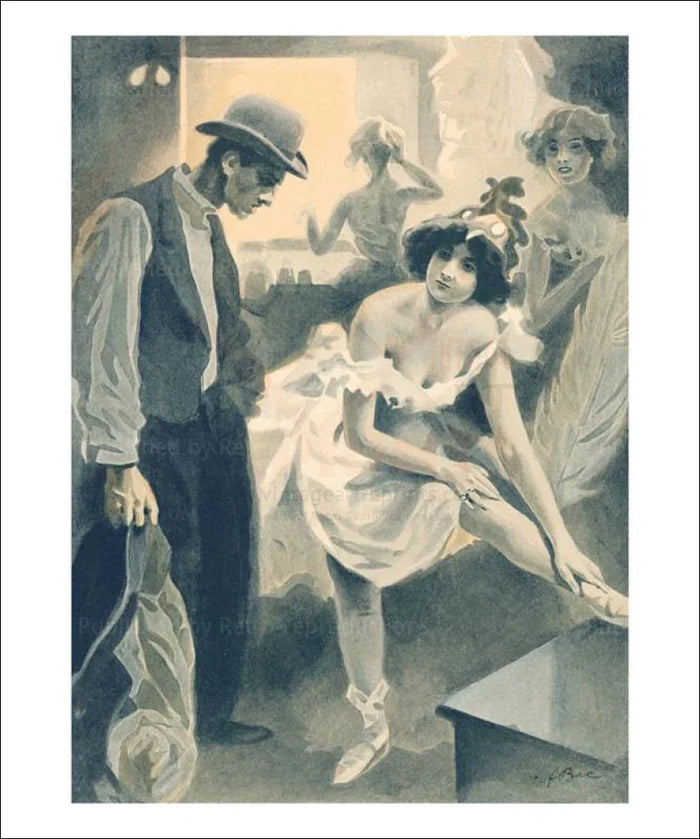 Femme de Theatre 6 - VINTAGEARTREPRINTS.COM
