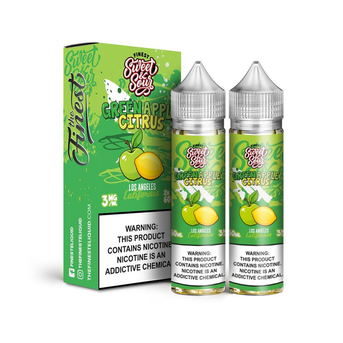 Finest Sweet & Sour E-Juice 2x60ml