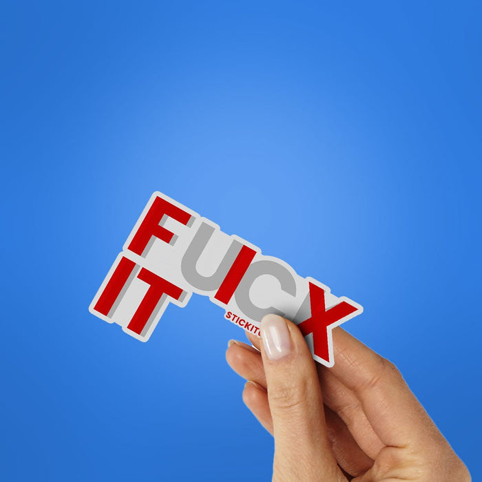 Fix It Sticker - Stickers | STICK IT UP