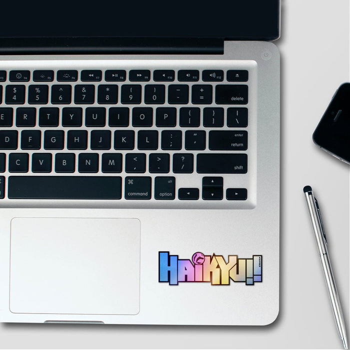 Fly High Volleyball Holographic Stickers - Holographic stickers | STICK IT UP