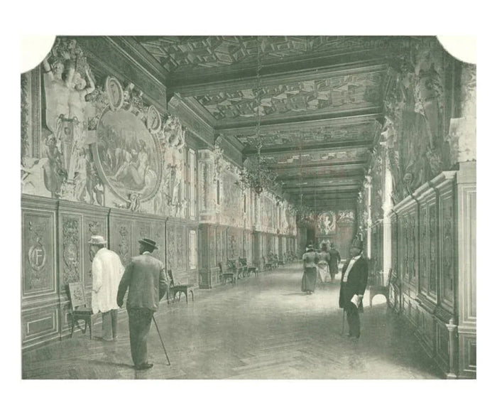 Fontainebleau: Gallery of Francis - VINTAGEARTREPRINTS.COM