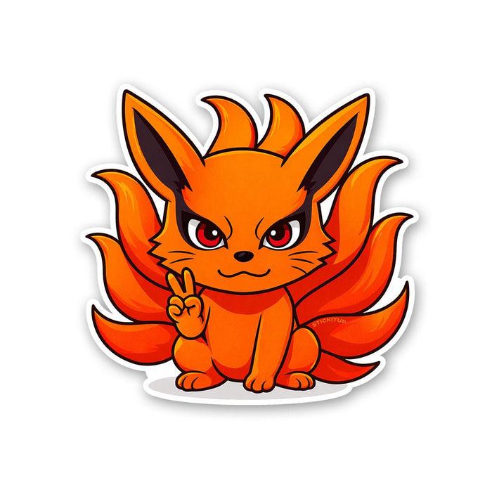 Fox Creature Art Sticker - Stickers | STICK IT UP