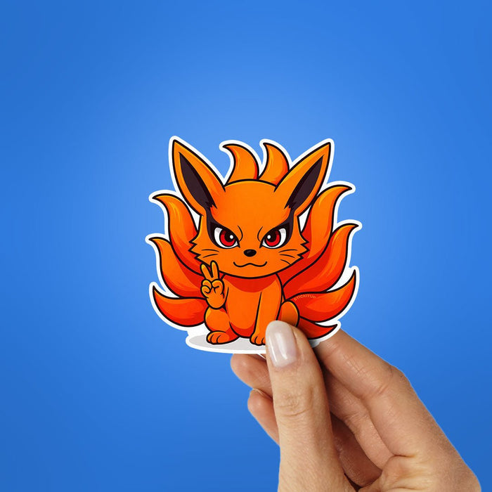 Fox Creature Art Sticker - Stickers | STICK IT UP
