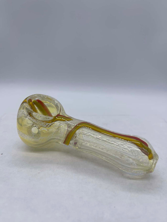 Fumed Three-Color Stripe Ribbon Spoon