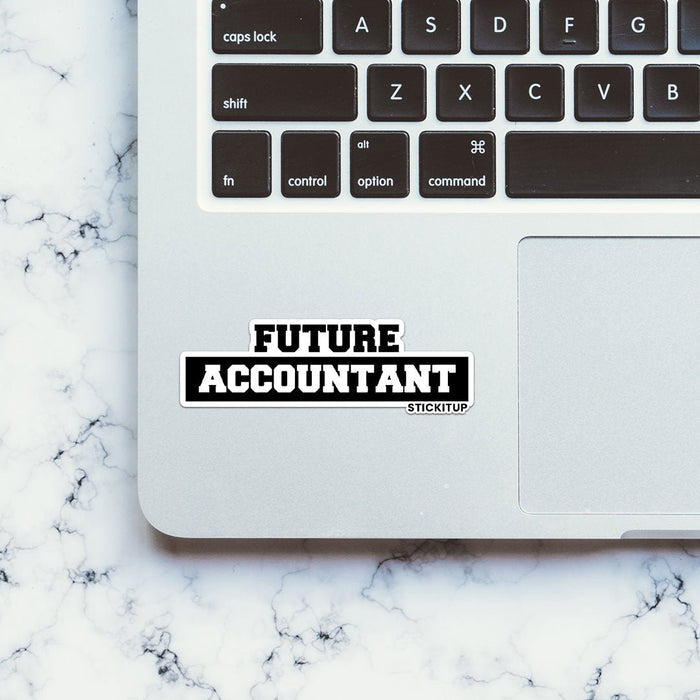 Future Accountant Sticker - Stickers | STICK IT UP