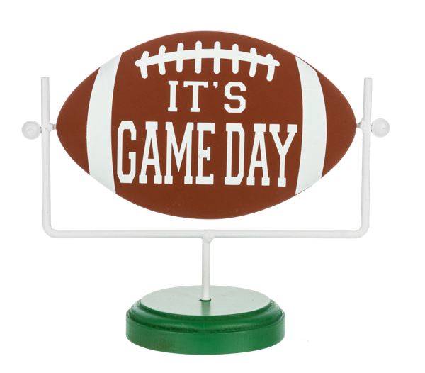 Game Day Flippable Desk Sign