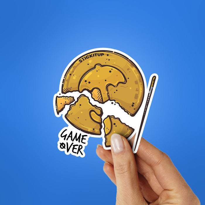 Game Over Sticker - Stickers | STICK IT UP