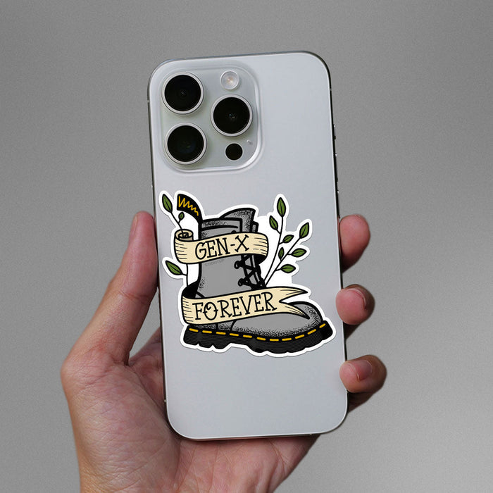 Gen X Forever Sticker - Stickers | STICK IT UP