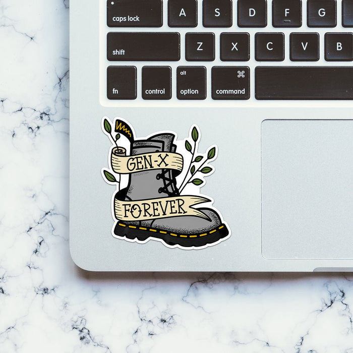 Gen X Forever Sticker - Stickers | STICK IT UP