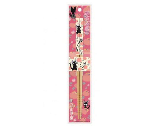 Ghibli Chopsticks Kiki's Delivery Service Jiji (Pink) Home Sugoi Mart