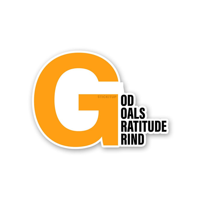 Good Goals Sticker - Stickers | STICK IT UP