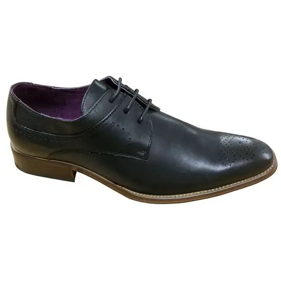 Goor - 3 Eye Brogue Gibson Black