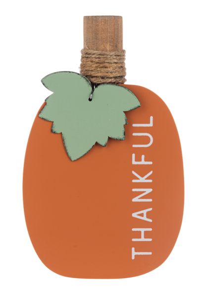 Grateful, Thankful, Blessed Pumpkin Sitabout