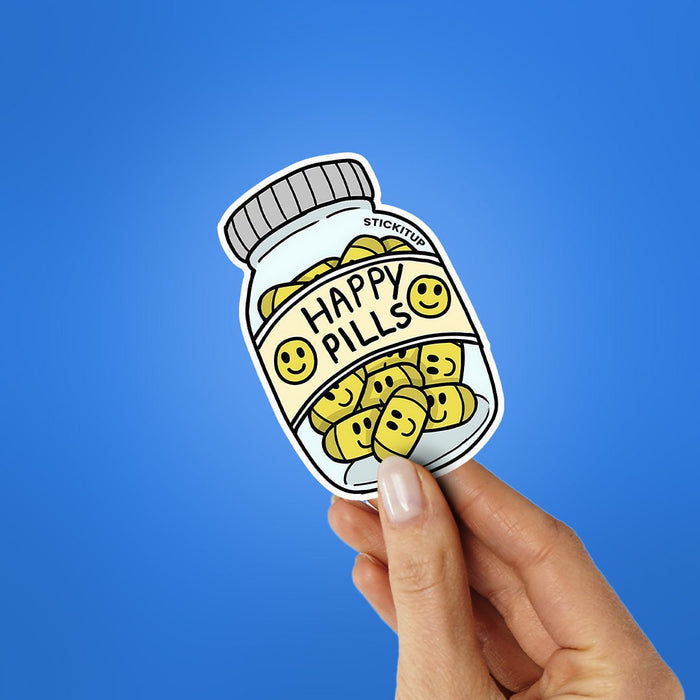 Happy Pills Sticker - Stickers | STICK IT UP