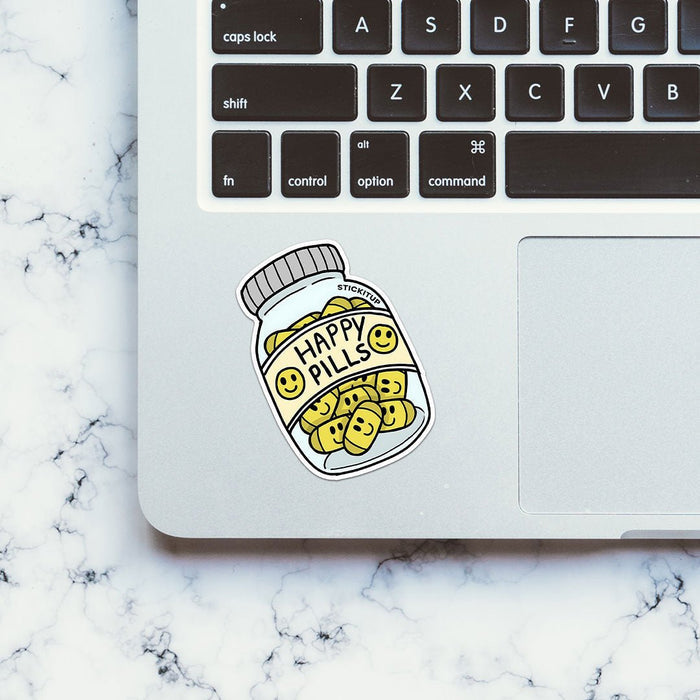 Happy Pills Sticker - Stickers | STICK IT UP