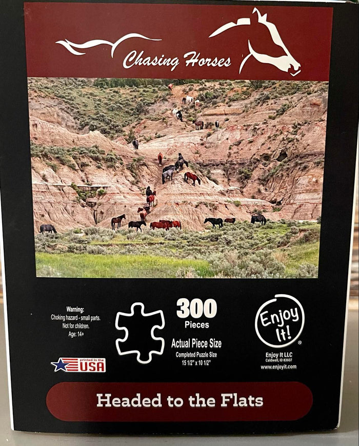 Headed to the Flats 300 piece puzzle