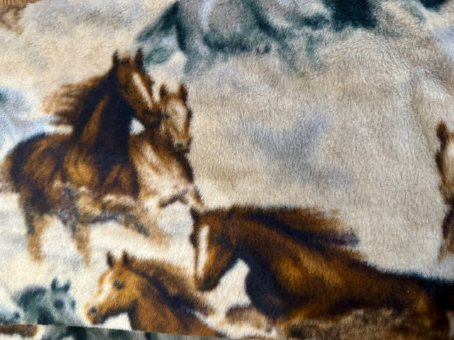 Horse Print Fleece scarves