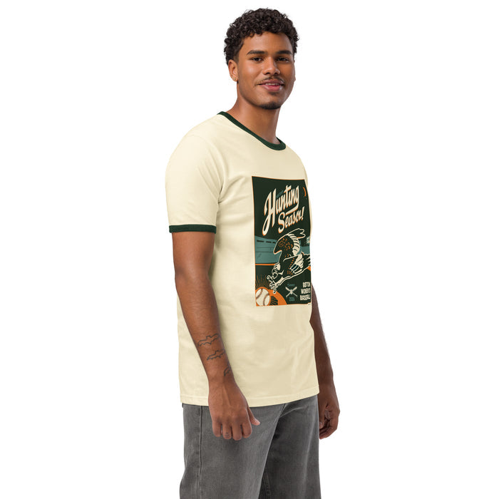 Hunting Season | Boston Women's Baseball | Unisex Ringer Tee