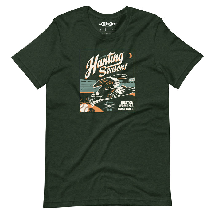 Hunting Season | Boston Women's Baseball | Unisex T-Shirt