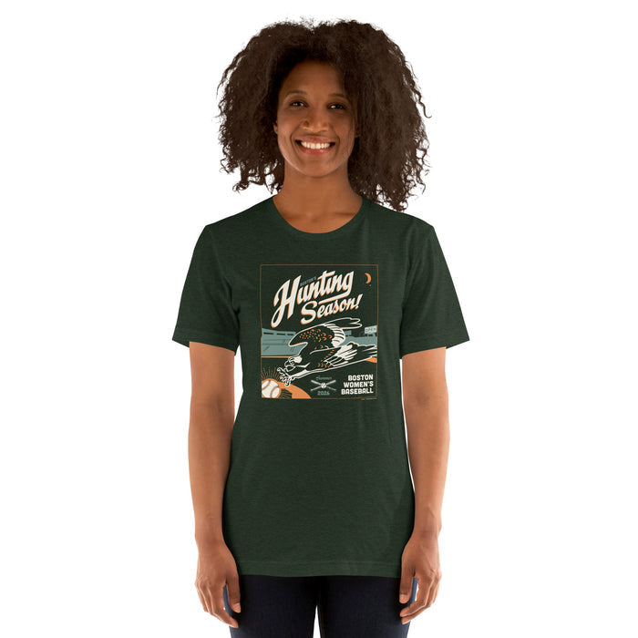 Hunting Season | Boston Women's Baseball | Unisex T-Shirt