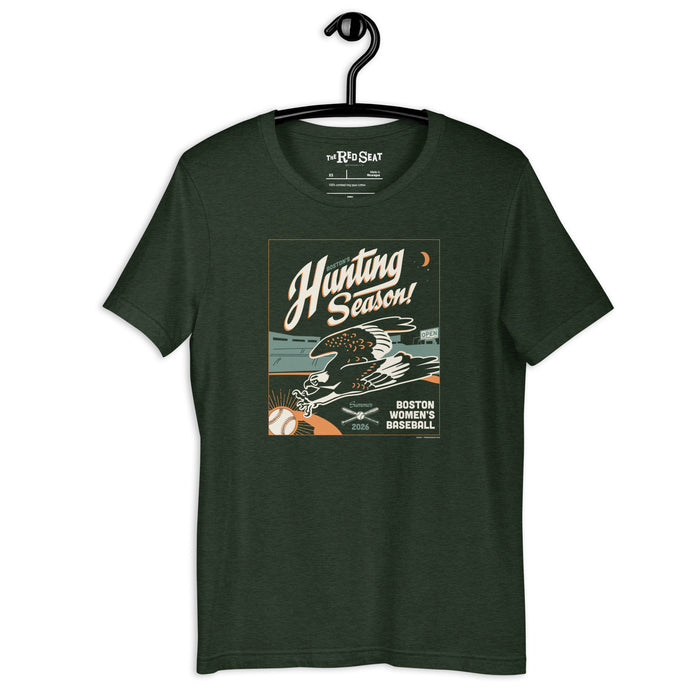 Hunting Season | Boston Women's Baseball | Unisex T-Shirt