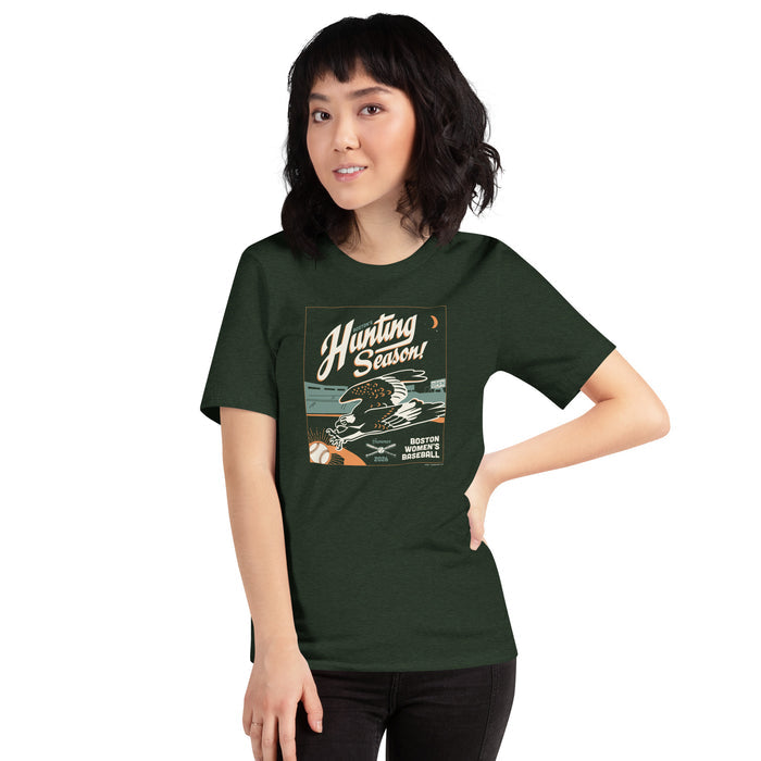 Hunting Season | Boston Women's Baseball | Unisex T-Shirt