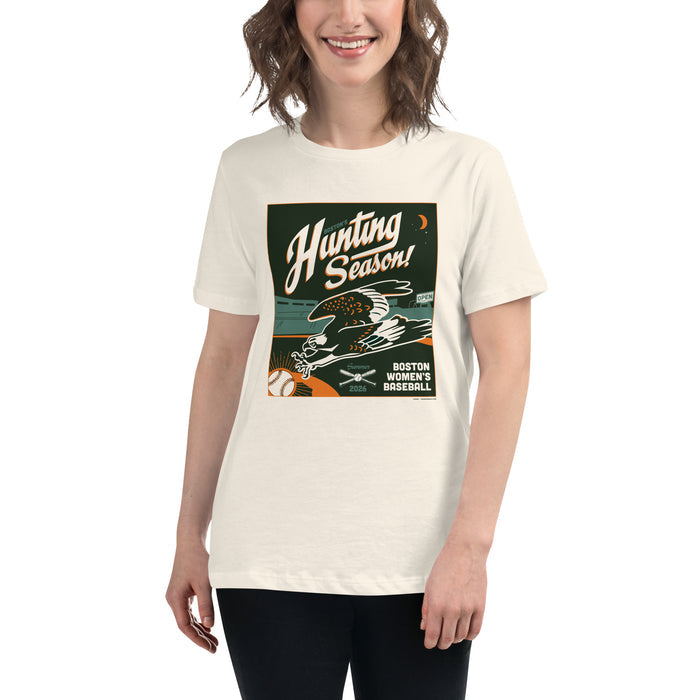 Hunting Season | Boston Women's Baseball | Women's Relaxed T-Shirt