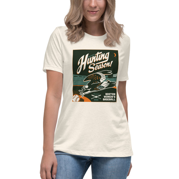 Hunting Season | Boston Women's Baseball | Women's Relaxed T-Shirt