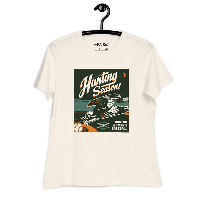 Hunting Season | Boston Women's Baseball | Women's Relaxed T-Shirt