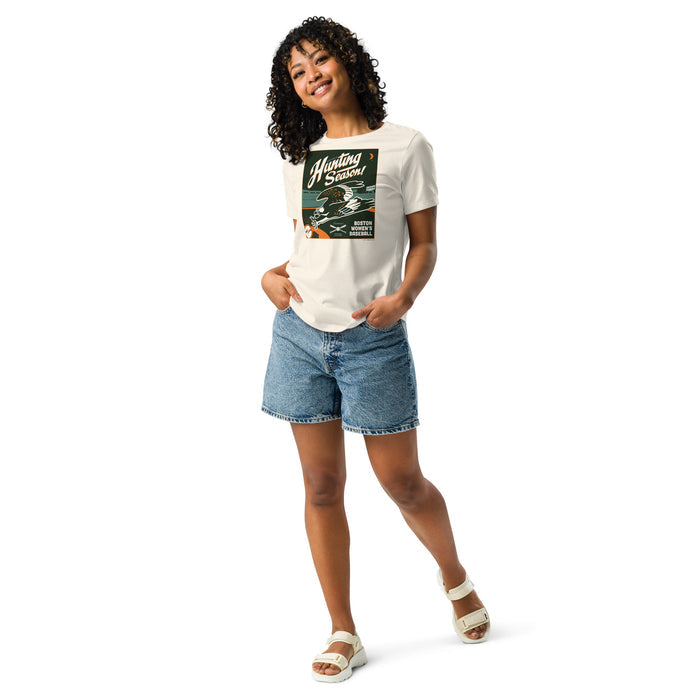 Hunting Season | Boston Women's Baseball | Women's Relaxed T-Shirt