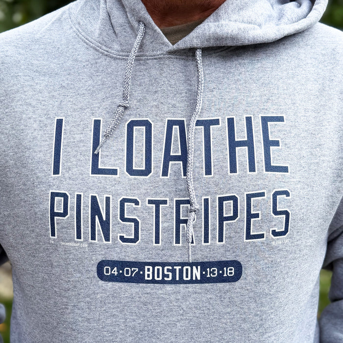 I Loathe Pinstripes® | Red Sox Unisex Hoodie
