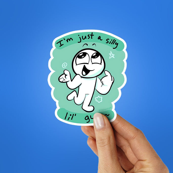 I M Just Sticker - Stickers | STICK IT UP