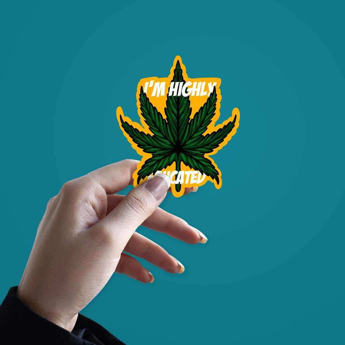 I'm Highly Educated Sticker - Stickers | STICK IT UP