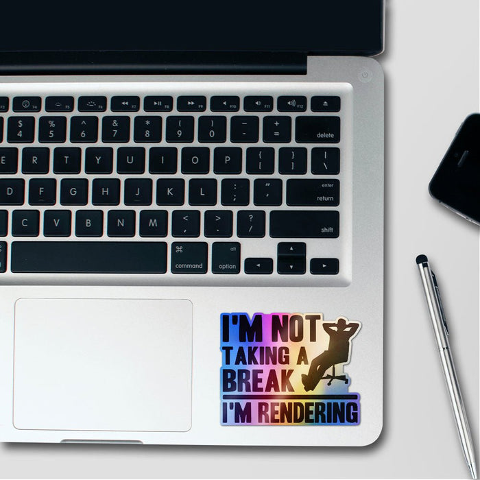 I'm Rendering Holographic Stickers - Holographic stickers | STICK IT UP